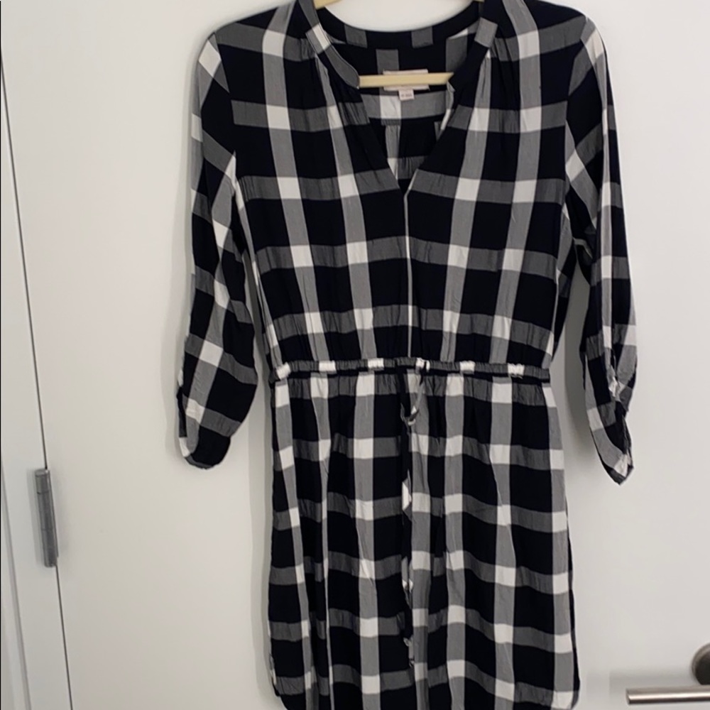 LOFT Plaid dress